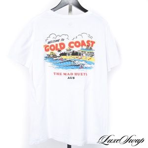 Mad Hueys Australia Surfing Graphic T Shirt L